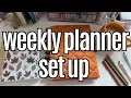 Weekly Planner Setup Plan With Me