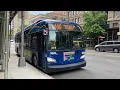 East Harlem-FDR Dr Bound 2021 New Flyer XDE40 Xcelsior 9605 M106 Bus From West End Av To FDR Drive