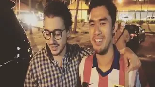 من راح الحب مصطفى عاطف والمنشد الماليزى عدنان احمد 