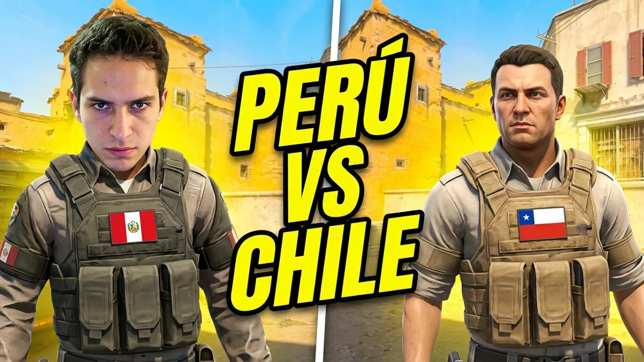 PERÚ vs. CHILE en una PARTIDA DIFICIL en DUST2 #cs2 #counterstrike2