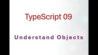 09 TypeScript Learn about Objects in TypeScript in this beginner-friendly guide