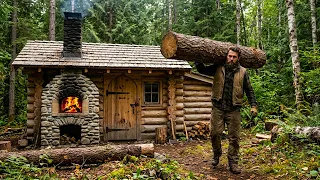 NO MONEY? I Built a Forest House in 10 Days