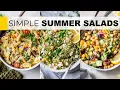 Simple Summer Salad Recipes Easy Summer Salads