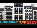 How to create a Calendar App Template 2024 in Android Studio in Java Calendar App Template