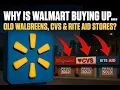 Why Is Walmart is Buying Up Old Walgreens CVS Rite Aid Stores