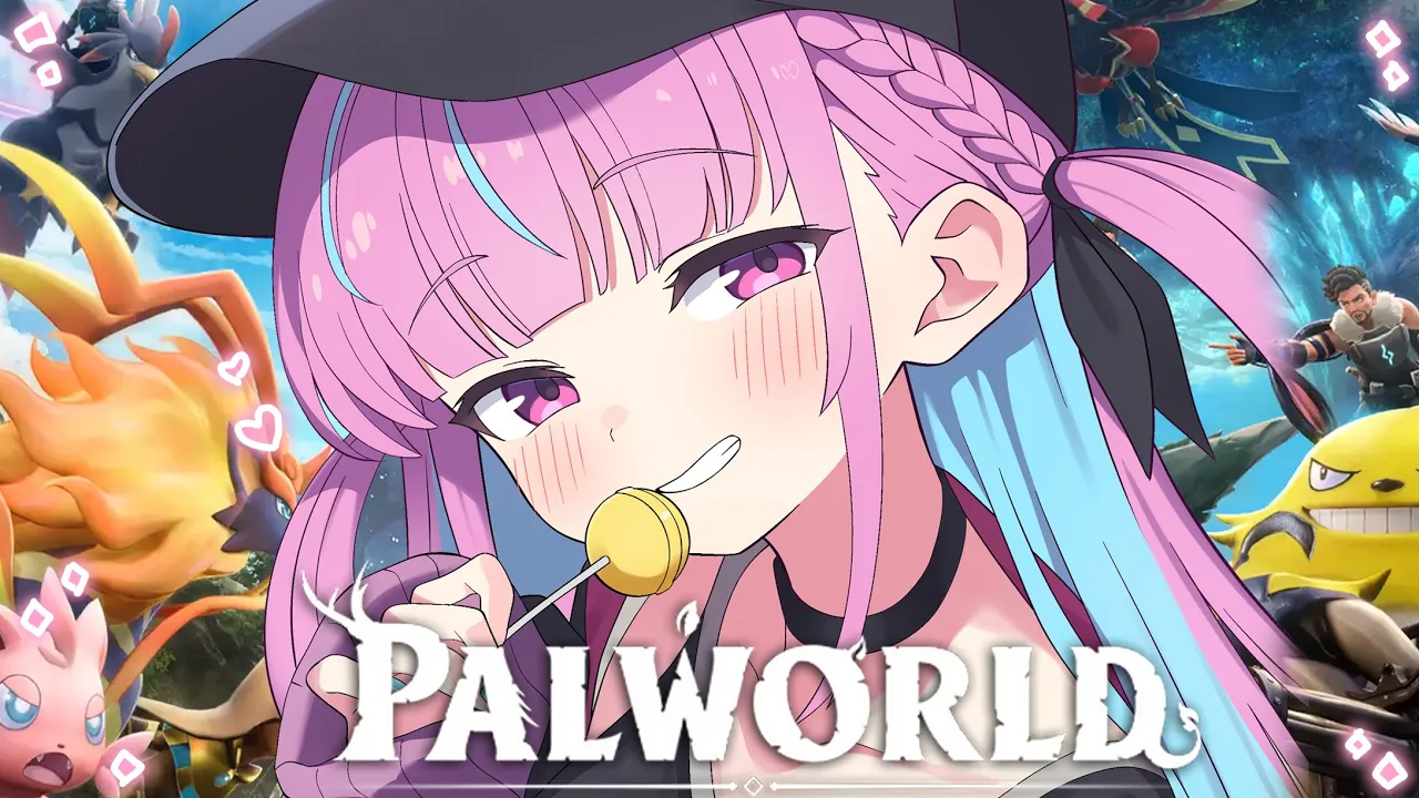 #3【Palworld】ホロ鯖！あてぃし、なんかやっちゃいました？【湊あくあ/ホロライブ】