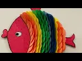 How To Make Rainbow Fish Craft