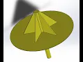 How to draw Rib and circular pattern by solidworks