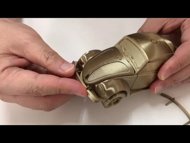 Foldable volkswagen Beetle video thumbnail