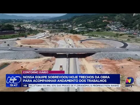 Conclusão do Contorno Viário: expectativa é que obras finalizem em julho na Grande Florianópolis