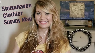 Stormhaven Clothier Survey Map - Elder Scrolls Online