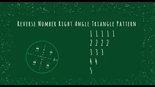 44 Number Right Angle Triangle Pattern without any pre-defined method using while loop in Python