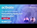 Demystifying Application Modernization