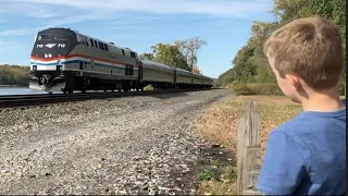 TRAIN TRACKERS 5 - FAST AMTRAK PASSENGER TRAINS