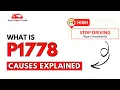 What is P1778 Engine Error Code Causes Explained