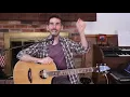 Chris Tomlin - God Who Listens Acoustic Guitar Tutorial