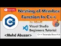 Nesting Of Member Function In C C Tutorial for beginners