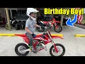 Download Lagu Braxxton gets a surprise on his 12th birthday! 2023 GasGas MC 85 2-Stroke!!