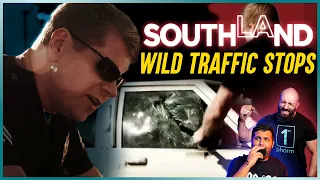 officers react 32 wild traffic stops in southland 