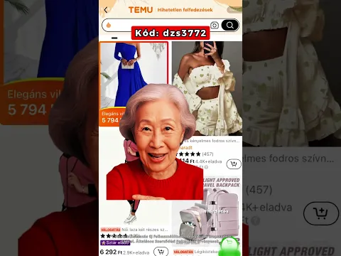 #Reklám | 🔥Nagy Temus Akció🔥 @Temu 🔍【dzs3772】 – 8000 Ft leárazás? Ez őrület! 🤯