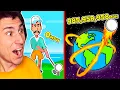 I Hit a Golf Ball AROUND PLANET EARTH