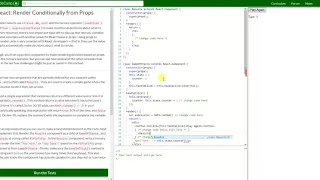 REACT Render Conditionally from Props 43