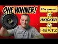 Which 6 5 Inch Speaker Is Best Hertz vs Pioneer vs Kicker Showdown