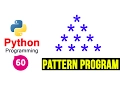 Python Pattern Programs - Printing Stars in Pyramid Shape
