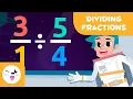 Dividing Fractions - Space Math for Kids