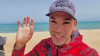 رحلة صيد السمك في بحر مرقالة في طنجة والحصيلة رائعة صيد السمك بالقصبة 