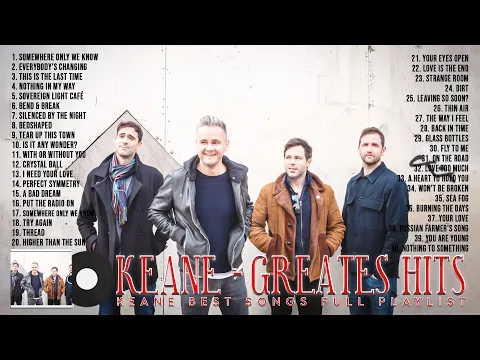 Download MP3 K E A N E  Greatest Hits Full Album ~ Best Songs Of K E A N E ~ Soft Rock Playlist