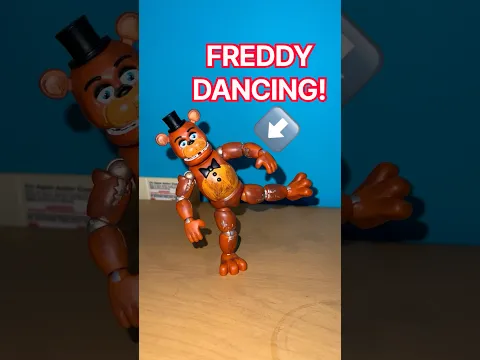 “SLOP MOTION” Freddy Fazbear DANCES! #ytshorts #yt #shorts #fyp #fy #stopmotion #animation #dance