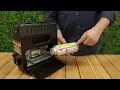 Lighting priming - Gasmate Travelmate Butane Heater