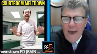Loudmouth Has a Meltdown in Judge McNally's Court