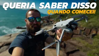 DRONE: Como filmar, SENSORES, UPGRADE, NITIDEZ | Dicas após ANOS de EXPERIÊNCIA | TUTORIAL iniciante