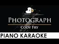 Download Lagu Cody Fry - Photograph - Piano Karaoke Instrumental Cover with Lyrics