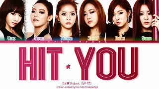 Download [REQUESTED] Dal★Shabet (달샤벳) – Hit U (Feat. Bigtone) Color-Coded Lyrics/가사 HAN/ROM/ENG MP3