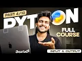 Python For Beginners in Telugu PART 4 Code with Swaroop Zero to Hero Input Output
