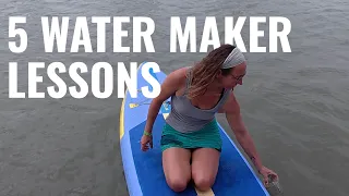 5 Water Maker Lessons from 1.5 Years of Sailing – What We’d Do Differently
