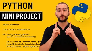 Internet Speed Test with Python Min Project Breakdown