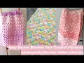 Make 3 Easy Bernat Baby Blanket Crochet Pattern Super Chunky Yarn Chenille Tutorials