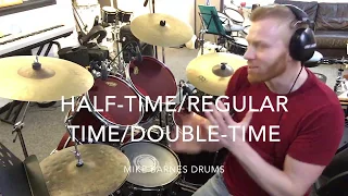 Download What Is Half-Time/Regular-Time/Double-Time On Drums MP3