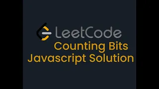 Counting bits Leetcode Javascript