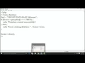 How to Create Database Table and Insert Values PHP Tutorial Part 5