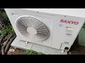 Lagu Sanyo and Mitsubishi ductless mini splits at my grandparents house