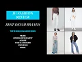 WIDE LEG BAGGY JEANS TOP 10 DENIM TO INVEST IN FRAME JOE S AGOLDE MORE JHFR S4 EP5