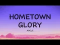 Adele - Hometown Glory (Lyrics)