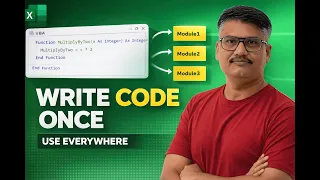 Write VBA Code Once and Use It Everywhere Reusable Function Trick
