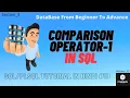 Comparison Operator in SQL Comparison Operator in SQL in Hindi