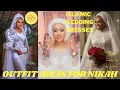 Muslim Bridal Gown Islamic Wedding Dresses Outfit Ideas for Nikah Arewa Northern Bride Style